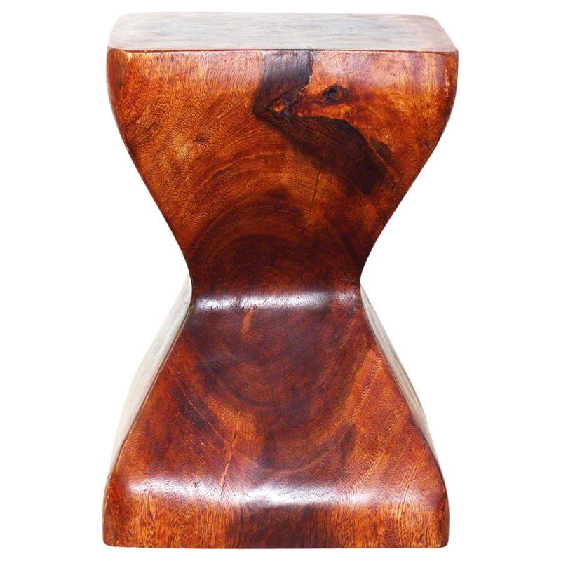 Haussmann Rest Stool 14" Sq - Cherry Intensive | Stools & Benches | Modishstore-5