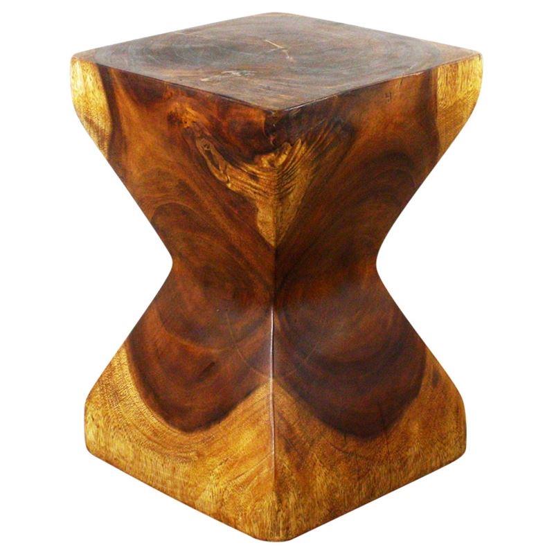 Haussmann Rest Stool 14" Sq - Walnut | Stools & Benches | Modishstore-4