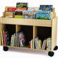 Whitney Brothers Mobile Book Storage Island | Bookcases | Modishstore-2