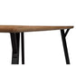 LeisureMod Ravenna Modern Rectangular Wood 63" Dining Table With Metal Y-Shaped Joint Legs | Dining Tables | Modishstore - 9