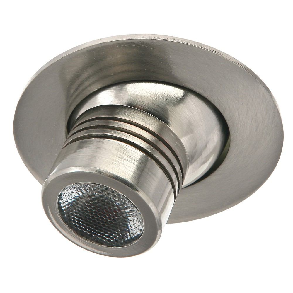 Cal Lighting S36-3-40D6K-BS 3W Led Eye Ball Recess Display Light | Modishstore | Ceiling Lamps