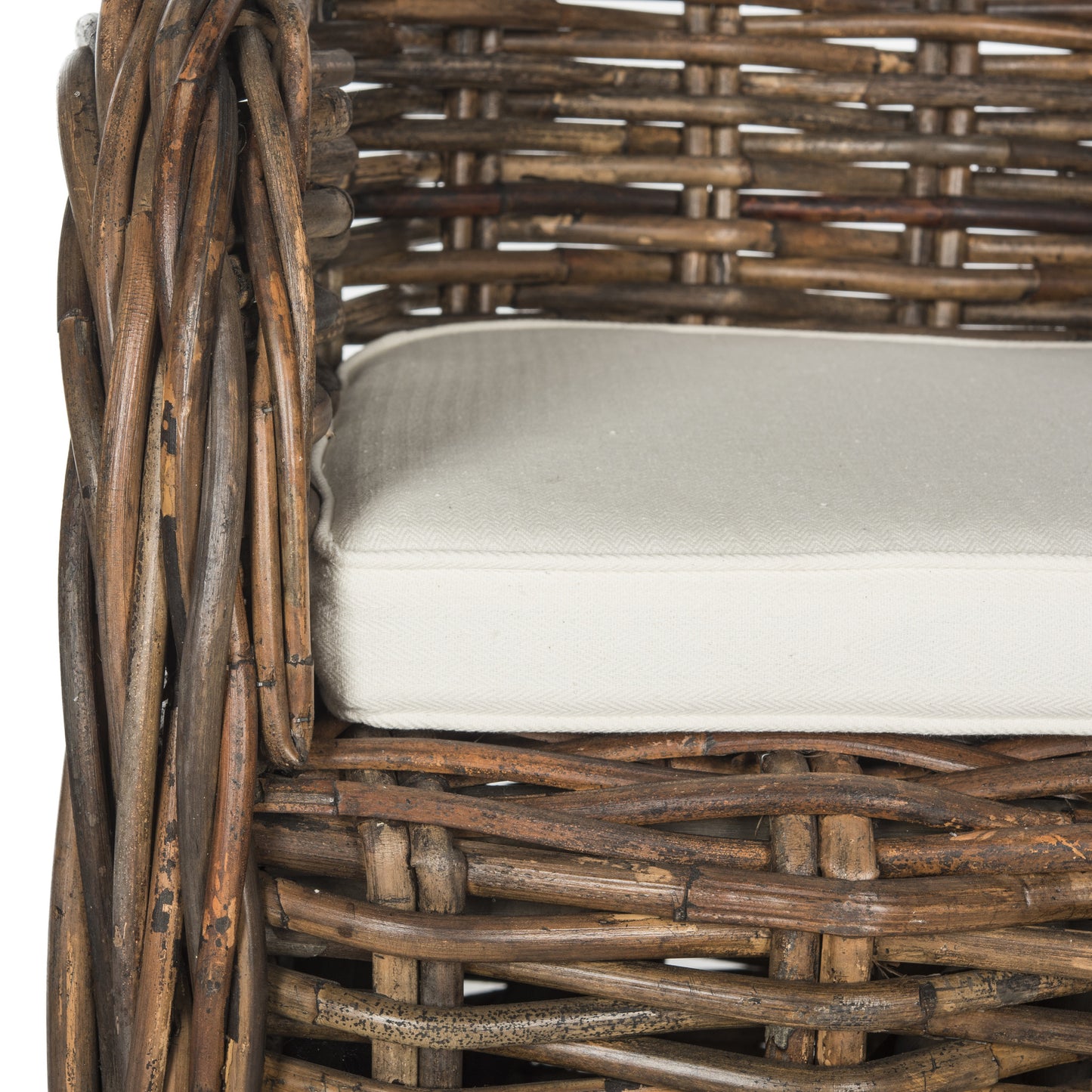 Safavieh Nita Wicker Club Chair | Armchairs | Modishstore - 6