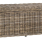 Safavieh Caius Wicker Bench With Storage | Stools & Benches |  Modishstore  - 4