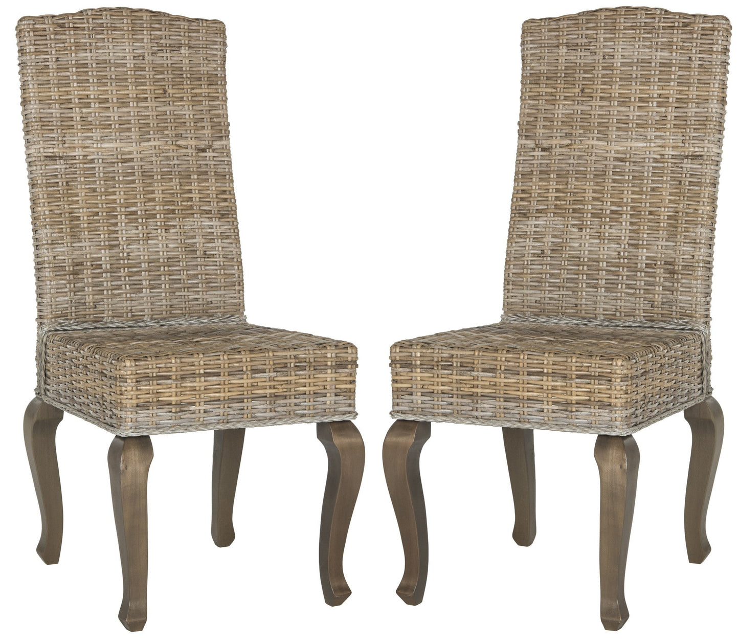 Safavieh Milos Wicker Dining Chair | Dining Chairs | Modishstore - 2