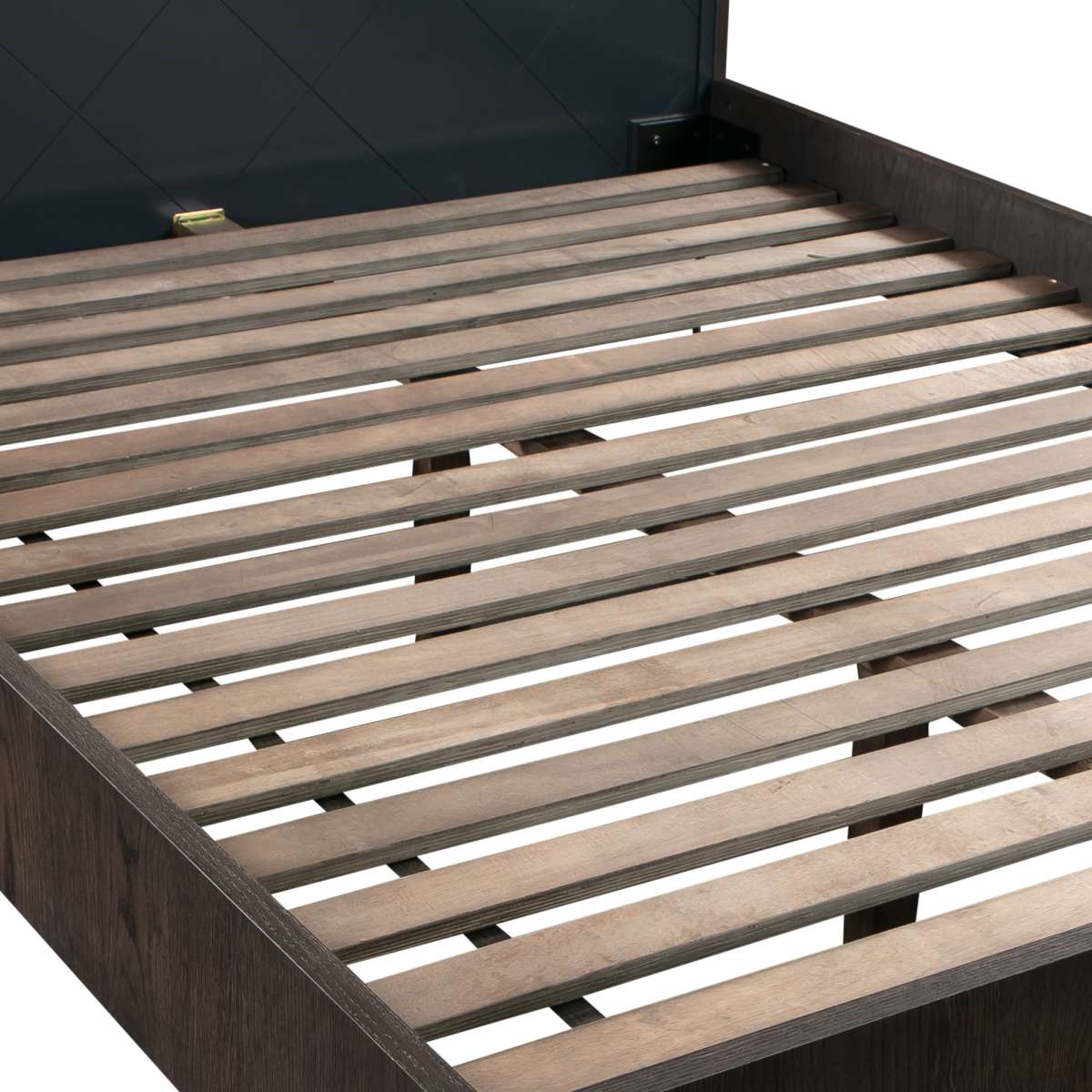 Cross Dark Gray Solid Oak King 4pc Bedroom Set By Armen Living | Bedroom Sets | Modishstore - 8