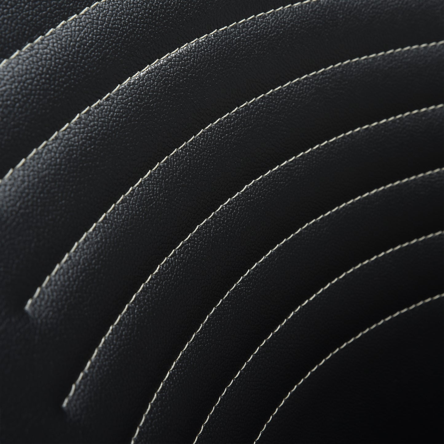 Milena Rocco 7 Piece Extendable Dining Set with Taupe Gray and Black Faux Leather Chairs By Armen Living | Dining Sets | Modishstore - 10