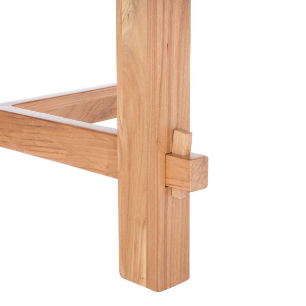 Safavieh Tabytha Elm Wood Coffee Table - Natural | Coffee Tables | Modishstore - 5