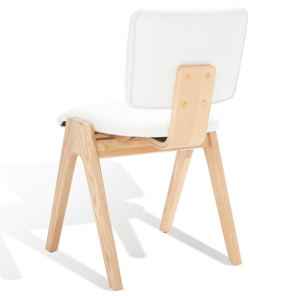 Safavieh Alisyn Wood Dining Chair Set Of 2 - Natural | Dining Chairs | Modishstore - 5