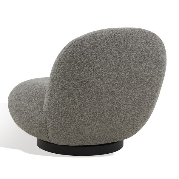 Safavieh Stevie Boucle Accent Chair - Light Gray | Accent Chairs | Modishstore - 5