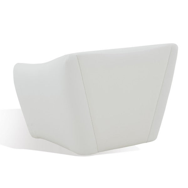 Safavieh Stefanie Modern Accent Chair - White | Accent Chairs | Modishstore - 5