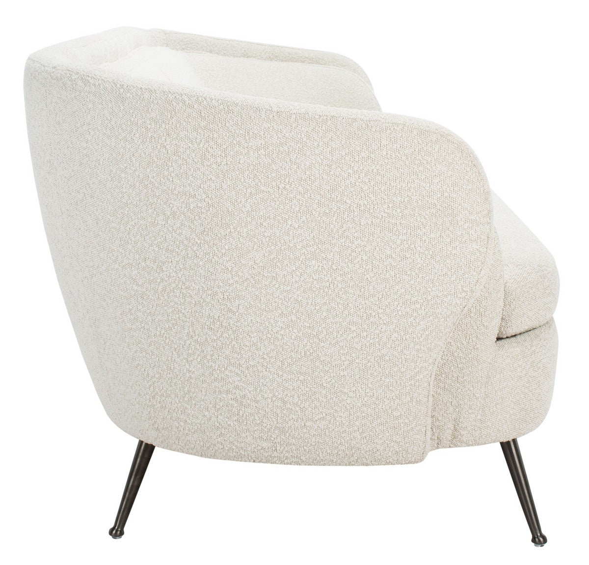 Safavieh Maryssa Curved Back Sofa - Ivory | Sofas | Modishstore - 5