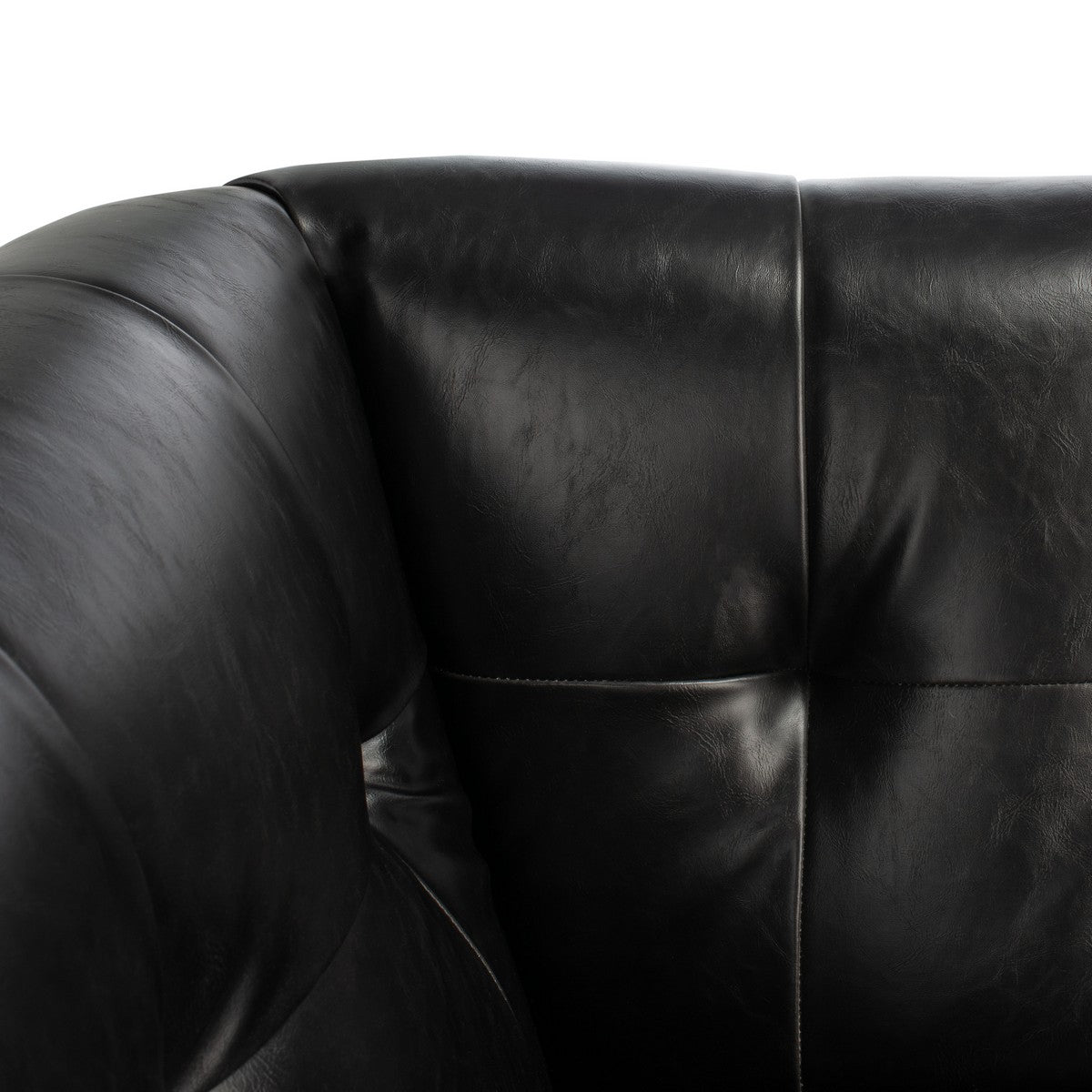 Safavieh Mcneill Tufted Sofa - Black | Sofas | Modishstore - 5