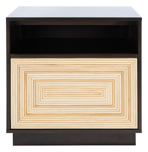 Safavieh Stassie 1 Drawer Cane Nightsta | Nightstands | Modishstore - 5