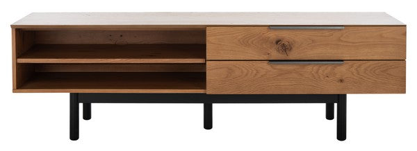 Safavieh Geraldo 2 Drawer Media Stand | TV Stands | Modishstore - 5