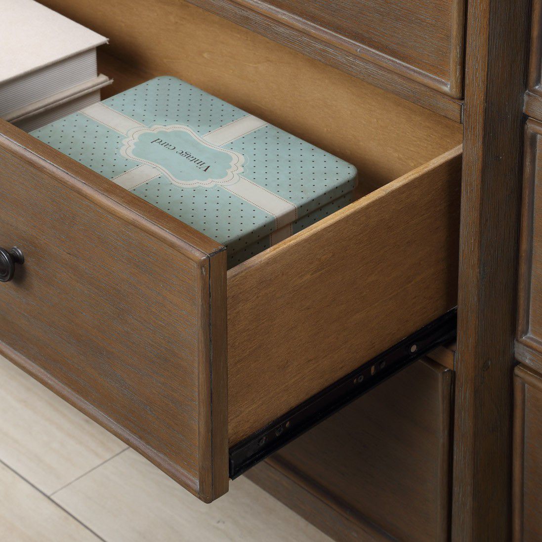 Safavieh Phineas 9 Drawer Sideboard - Walnut | Sideboards | Modishstore - 5