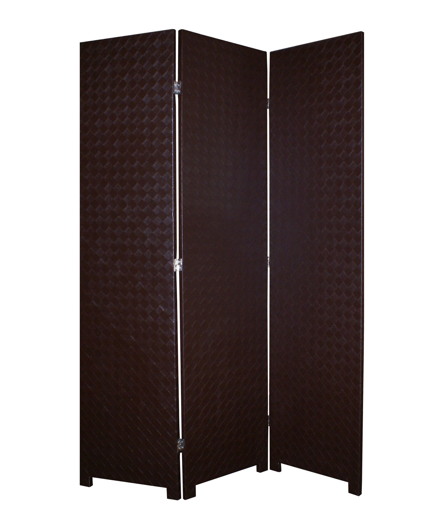 Screen Gems Criss Cross Faux Leather - SG-205 | Room Divider | Modishstore