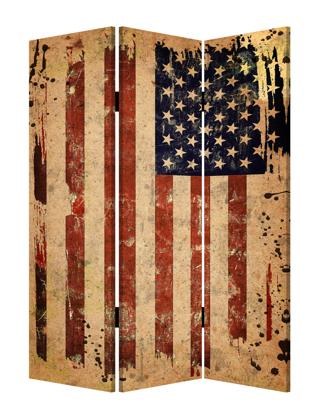 Screen Gems American Flag Screen - SG-219 | Room Divider | Modishstore-2