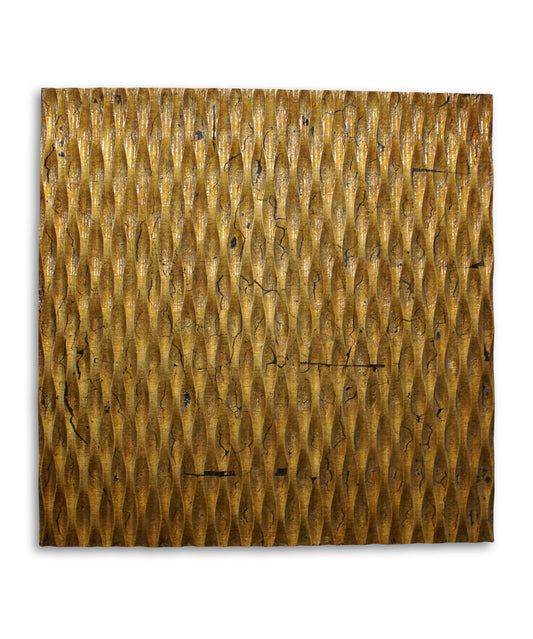 Screen Gems Metallic Ridge Gold Wall Art - SGWA-83 | Wall Decor | Modishstore