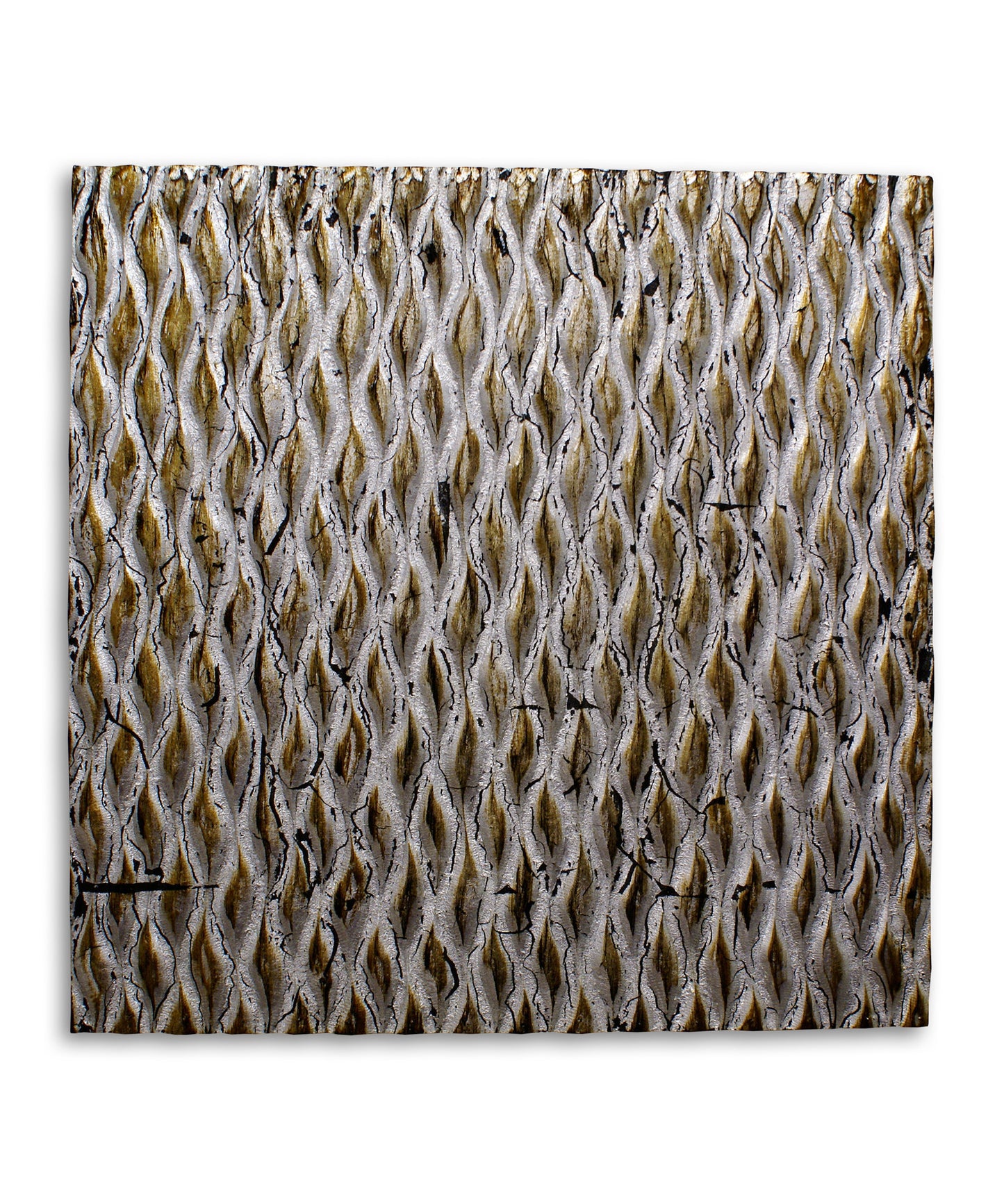 Screen Gems Metallic Ridge Silver Wall Art - SGWB-82 | Wall Art | Modishstore