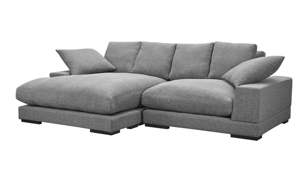 Plush Reversible Deep Seat Sectional Sofa By Modholic | Sectional | Modishstore - 10