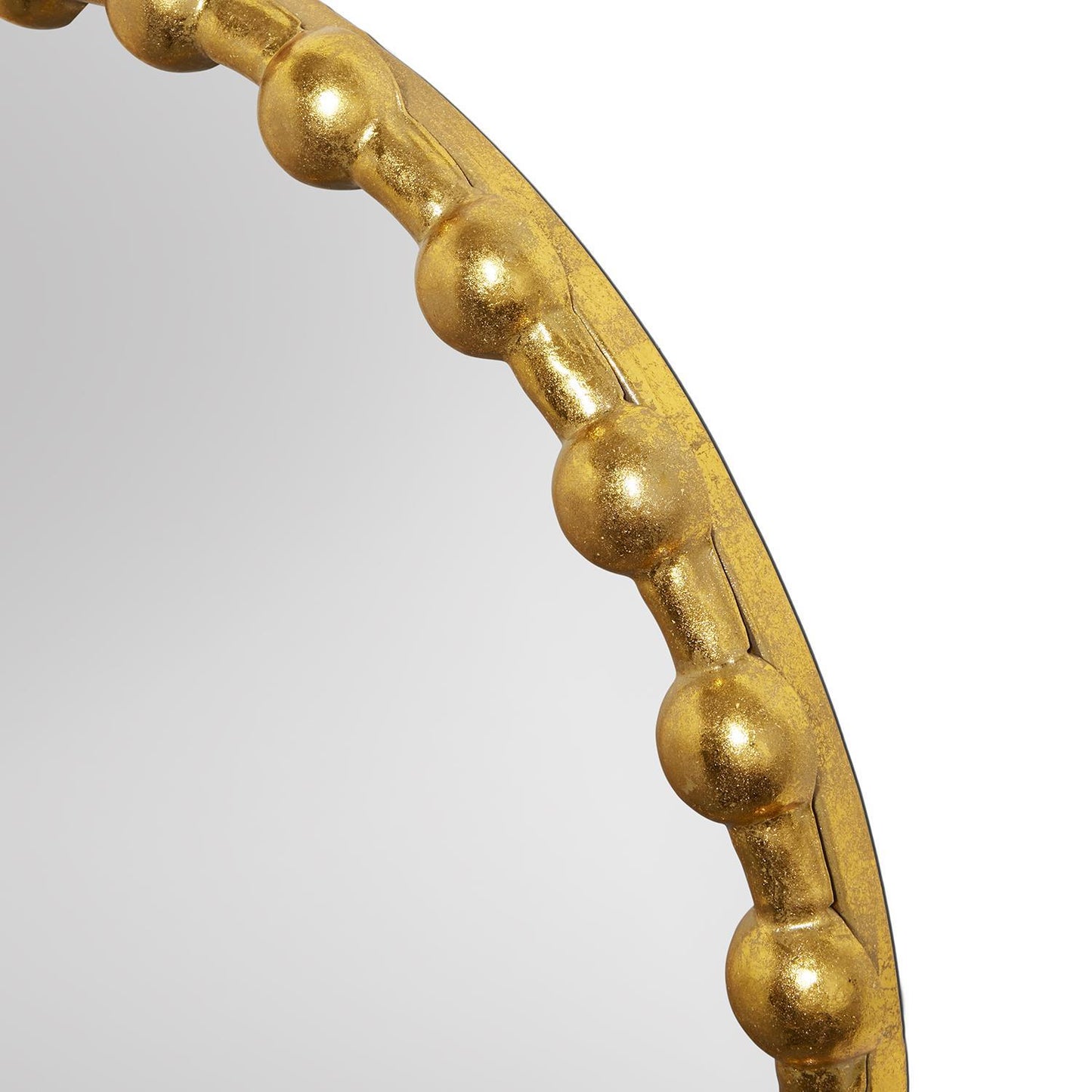 Raleigh Golden Mirror Wall Decor By Two's Company | Mirrors | Modishstore - 3