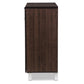 baxton studio excel modern and contemporary dark brown sideboard storage cabinet | Modish Furniture Store-3