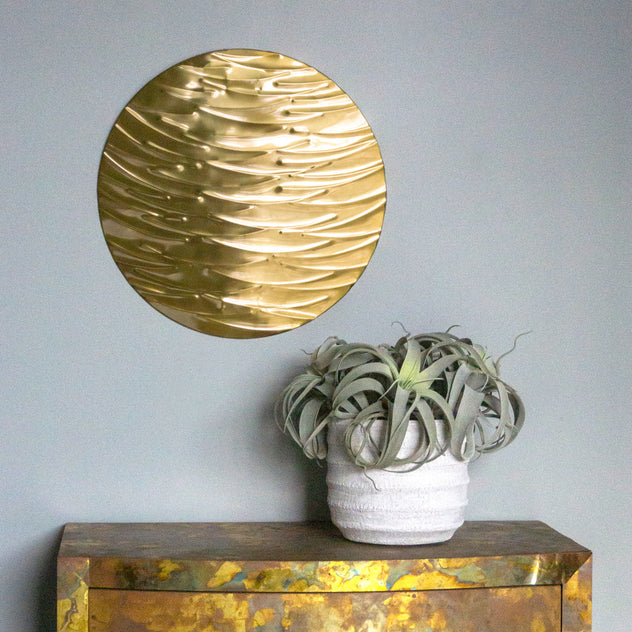 Ripple 21.25"D Wall Art By Gold Leaf Design Group | Wall Art | Modishstore - 7