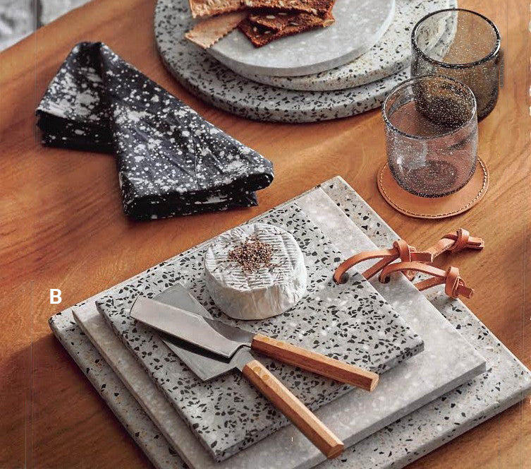 Roost Terrazzo Serving Boards - 3Pcs/Set Of 2