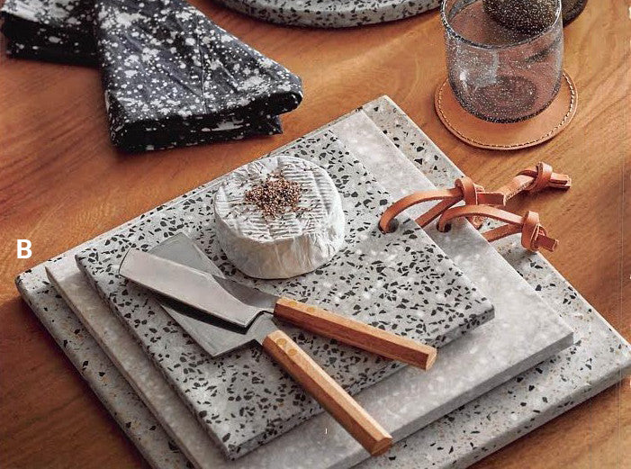 Roost Terrazzo Serving Boards - 3Pcs/Set Of 2