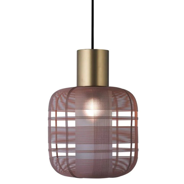 Oggetti Stout Pendant Lamp Dark Gray/Gold | Pendant Lamps | Modishstore - 2