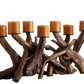 Driftwood Natural Dark Candelabra, Horizontal & Vertical | Candle Holders | Modishstore-6