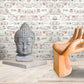 Buddha Chair- Hand Shaped - Suar Wood- Occasional Chair/ Side Table | ModishStore | Accent Chairs-2