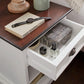 Bedside Table with Shelves By Novasolo - T790TWD | Nightstands | Modishstore - 2