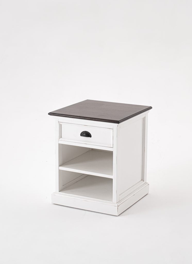 Bedside Table with Shelves By Novasolo - T790TWD | Nightstands | Modishstore - 9