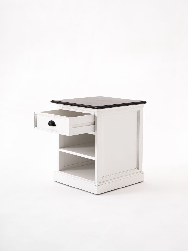 Bedside Table with Shelves By Novasolo - T790TWD | Nightstands | Modishstore - 8