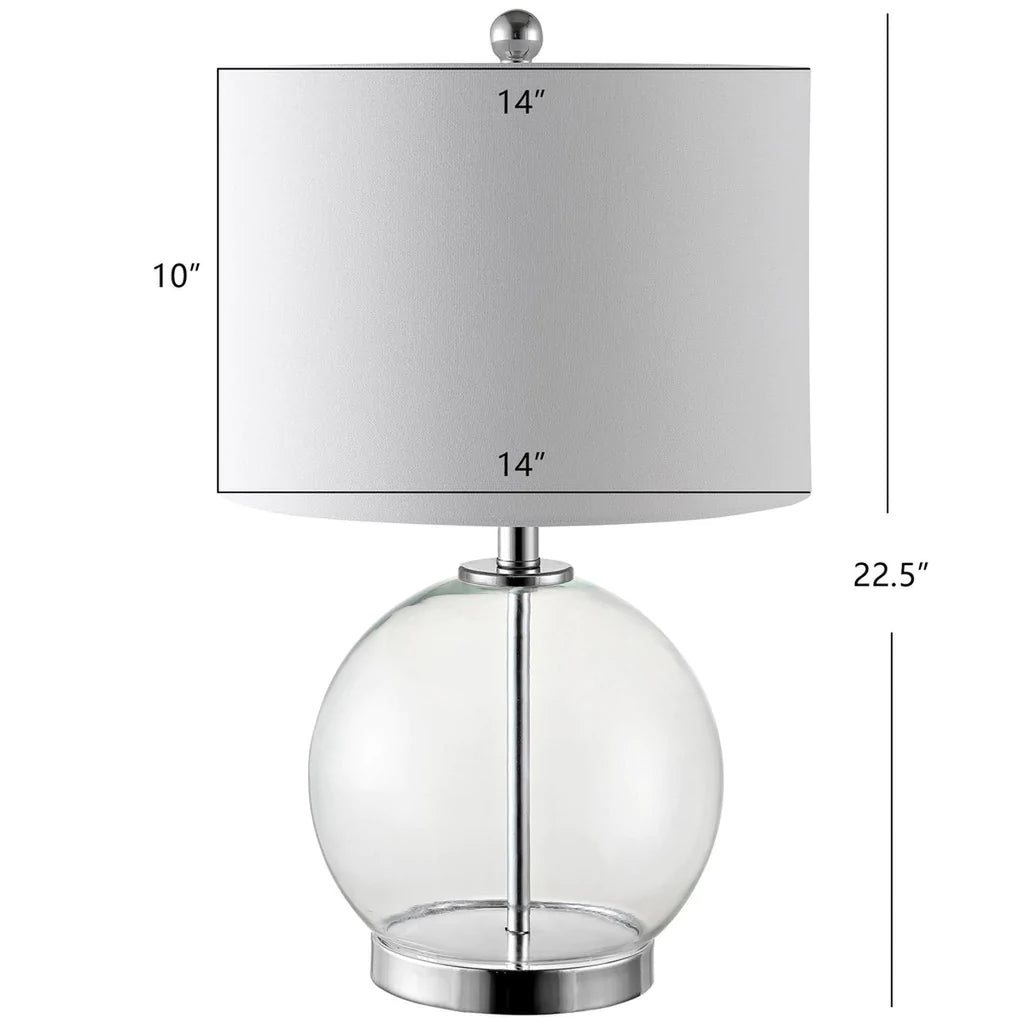 Safavieh Lonni Table Lamp Set Of 2 - Clear | Table Lamps | Modishstore - 4
