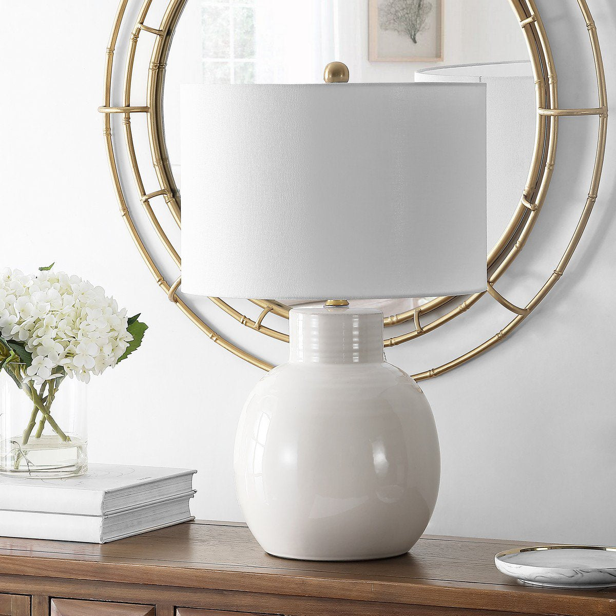 Safavieh Syra Table Lamp - Ivory | Table Lamps | Modishstore - 3