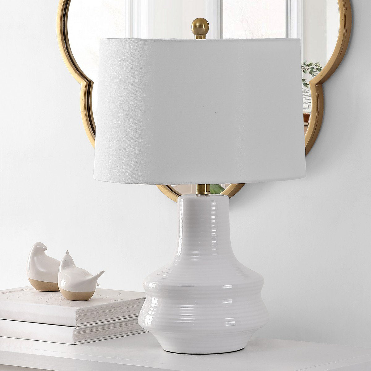 Safavieh Genra Table Lamp - Ivory | Table Lamps | Modishstore - 3