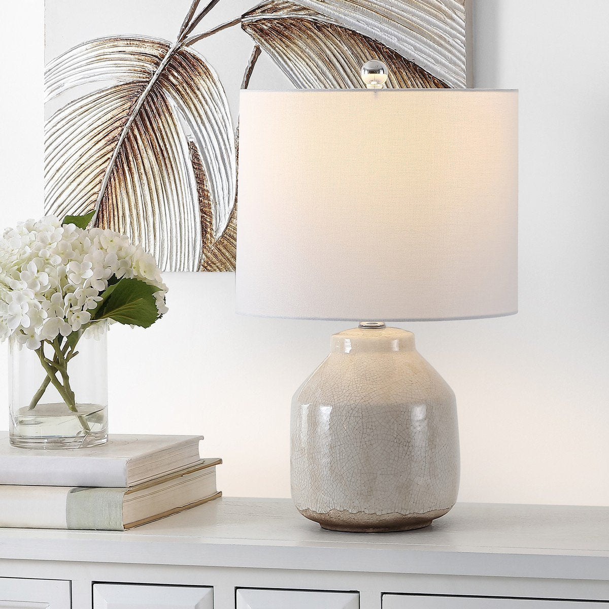Safavieh Traken Table Lamp - Antique White | Table Lamps | Modishstore - 3