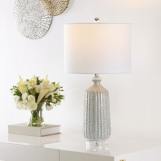 Safavieh Amberly Table Lamp - Reactive Grey | Table Lamps | Modishstore