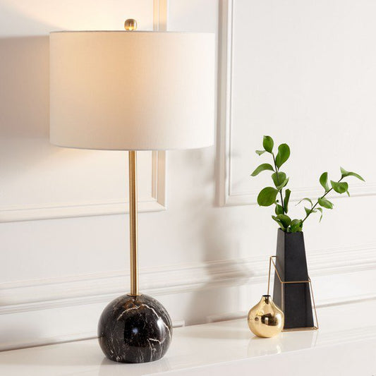 Safavieh Kyrene Table Lamp - Black Marble | Table Lamps | Modishstore