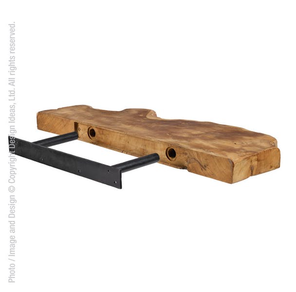 Takara Live Edge Shelf Set Of 2 by Texture Designideas | Wall Shelf | Modishstore-12