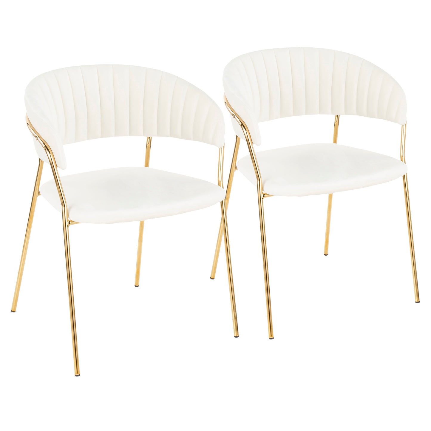 LumiSource Tania Chair - Set of 2 | Modishstore | Dining Chairs - 26