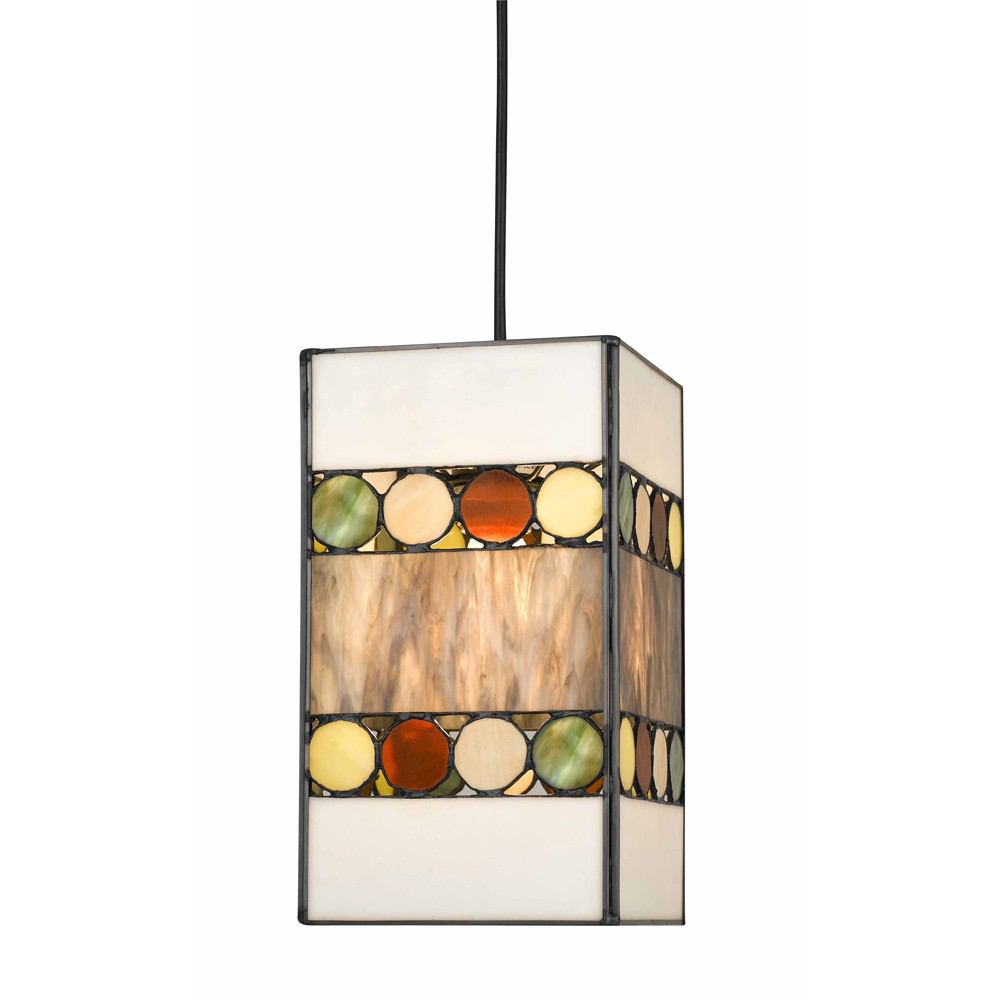 Cal Lighting UP-1090/6-BK 120V Medium Base (E26) 60W Max. | Modishstore | Pendant Lamps