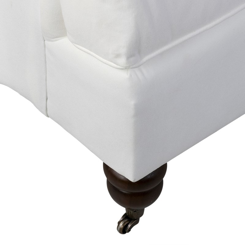 Revival 84" Sofa, Wood Turned Legs Fabric by Jeffan | Sofas | Modishstore - 5