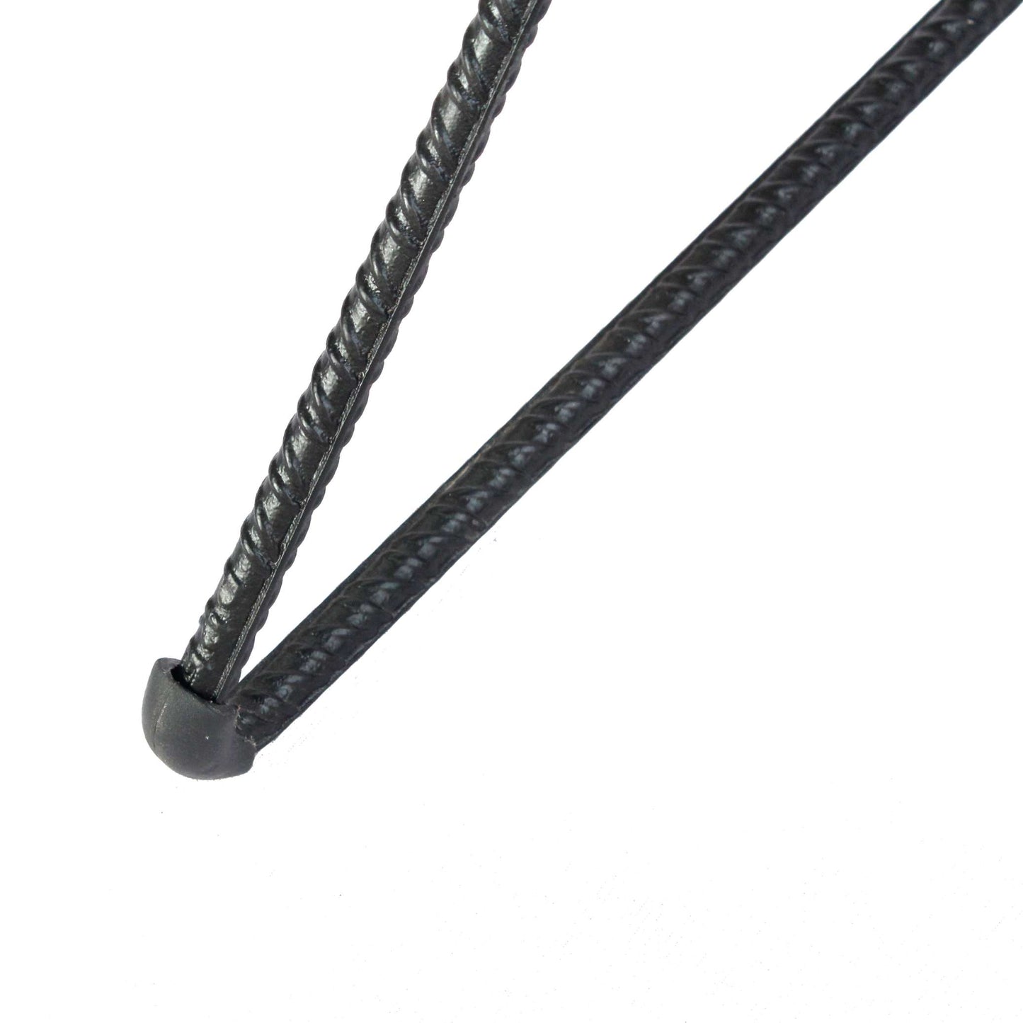 Mango Wood Saddle Seat Bar Stool With Iron Rod Legs, Brown And Black By Benzara | Bar Stools | Modishstore - 11