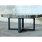Petrified Wood Jumbo Slab Coffee Table with metal legs- 39.5in x 30.5in | Petrified Wood Slabs | Modishstore-2