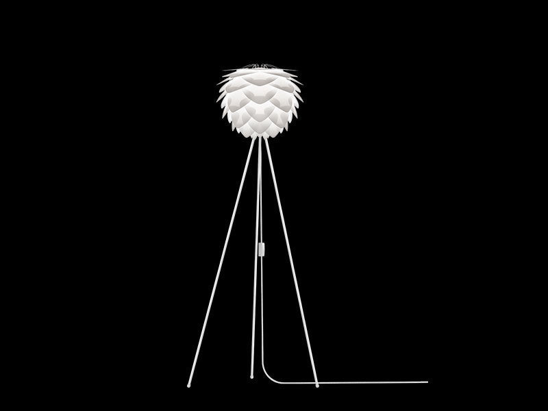 Vita Silvia Mini White Floor Lamp