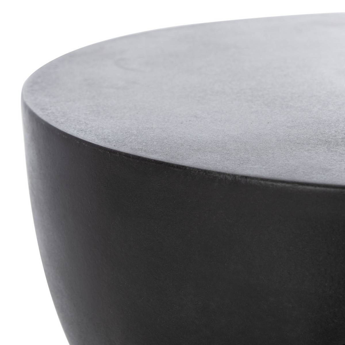 Safavieh Haruki Indoor/Outdoor Modern Concrete Round 17.7 Inch H Accent Table | Outdoor Tables | Modishstore - 4