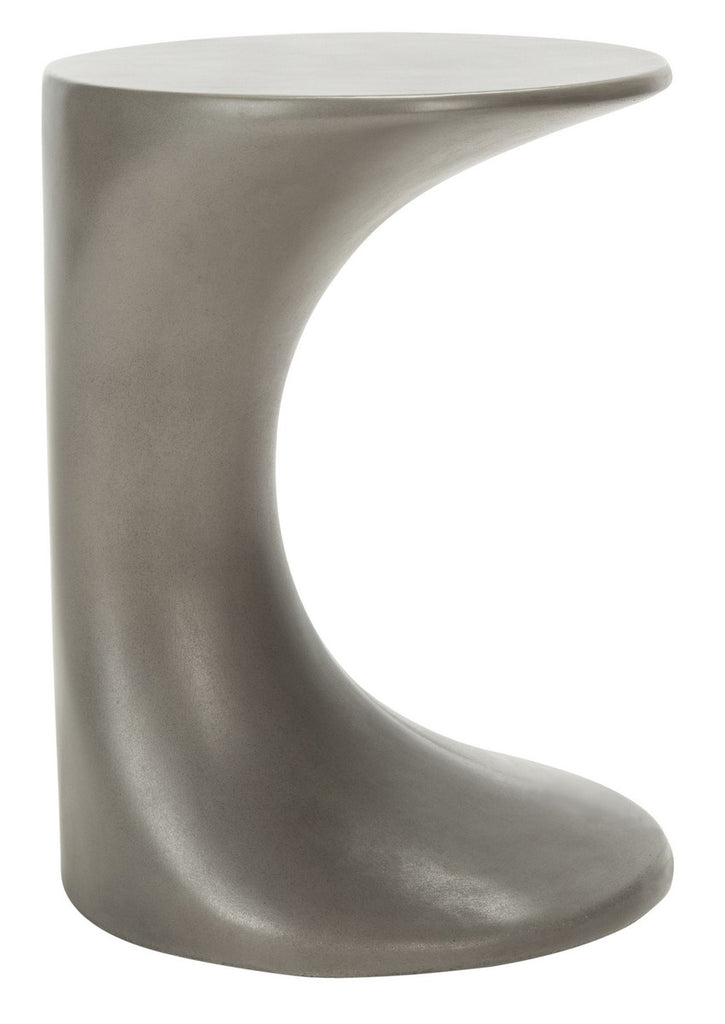 Safavieh Kavita Concrete Accent Stool | Outdoor Stools & Benches | Modishstore - 5